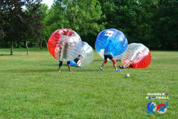 Bubble football - bumper ball